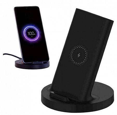 Беспроводное зарядное устройство Xiaomi Vertical Wireless Charger 20W